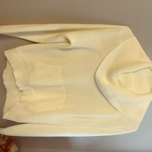 New York and Co Cream cowl neck sweater